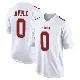 ＃0 Men's Eli Apple White Game San Francisco 49ers Fashion Jersey