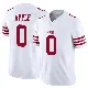 ＃0 Men's Eli Apple White Limited San Francisco 49ers Vapor F.U.S.E. Jersey