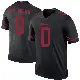 ＃0 Men's Equanimeous St. Brown Black Legend San Francisco 49ers Color Rush Jersey