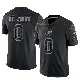＃0 Men's Equanimeous St. Brown Black Limited San Francisco 49ers Reflective Jersey