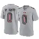 ＃0 Men's Equanimeous St. Brown Gray Game San Francisco 49ers Atmosphere Fashion Jersey