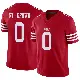 ＃0 Men's Equanimeous St. Brown Scarlet Limited San Francisco 49ers Vapor F.U.S.E. Jersey
