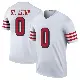 ＃0 Men's Equanimeous St. Brown White Legend San Francisco 49ers Color Rush Jersey