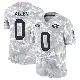 ＃0 Men's Jaylon Allen Arctic Camo Limited San Francisco 49ers 2024 Salute to Service Jersey