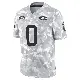 ＃0 Men's Jaylon Allen Arctic Camo Limited San Francisco 49ers 2024 Salute to Service Jersey
