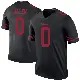 ＃0 Men's Jaylon Allen Black Legend San Francisco 49ers Color Rush Jersey