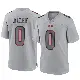 ＃0 Men's Jaylon Allen Gray Game San Francisco 49ers Atmosphere Fashion Jersey