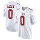 ＃0 Men's Jaylon Allen White Game San Francisco 49ers Fashion Jersey
