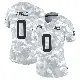 ＃0 Women's Eli Apple Arctic Camo Limited San Francisco 49ers Francisco 2024 Salute to Service Jersey