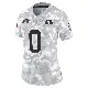 ＃0 Women's Eli Apple Arctic Camo Limited San Francisco 49ers Francisco 2024 Salute to Service Jersey