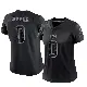 ＃0 Women's Eli Apple Black Limited San Francisco 49ers Reflective Jersey