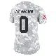 ＃0 Women's Equanimeous St. Brown Arctic Camo Limited San Francisco 49ers Francisco 2024 Salute to Service Jersey
