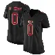 ＃0 Women's Equanimeous St. Brown Black Game San Francisco 49ers Fashion Jersey
