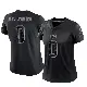 ＃0 Women's Equanimeous St. Brown Black Limited San Francisco 49ers Reflective Jersey