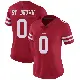 ＃0 Women's Equanimeous St. Brown Red Limited San Francisco 49ers Team Color Vapor Untouchable Jersey