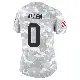 ＃0 Women's Jaylon Allen Arctic Camo Limited San Francisco 49ers Francisco 2024 Salute to Service Jersey
