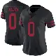 ＃0 Women's Jaylon Allen Black Limited San Francisco 49ers Alternate Vapor Untouchable Jersey