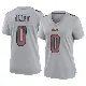 ＃0 Women's Jaylon Allen Gray Game San Francisco 49ers Atmosphere Fashion Jersey