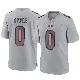 ＃0 Youth Eli Apple Gray Game San Francisco 49ers Atmosphere Fashion Jersey