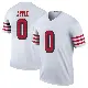 ＃0 Youth Eli Apple White Legend San Francisco 49ers Color Rush Jersey