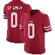 ＃0 Youth Equanimeous St. Brown Red Limited San Francisco 49ers Team Color Vapor Untouchable Jersey
