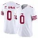 ＃0 Youth Equanimeous St. Brown White Limited San Francisco 49ers Vapor F.U.S.E. Jersey