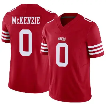 ＃0 Youth Jalen McKenzie Scarlet Limited San Francisco 49ers Vapor F.U.S.E. Jersey