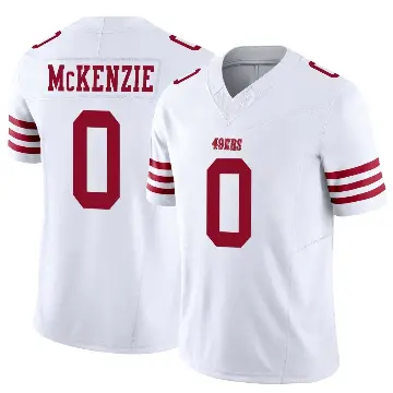 ＃0 Youth Jalen McKenzie White Limited San Francisco 49ers Vapor F.U.S.E. Jersey