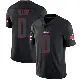 ＃0 Youth Jaylon Allen Black Impact Limited San Francisco 49ers Jersey