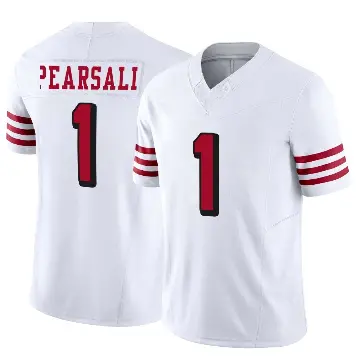 ＃1 Youth Ricky Pearsall White Limited San Francisco 49ers Alternate Vapor F.U.S.E. Jersey