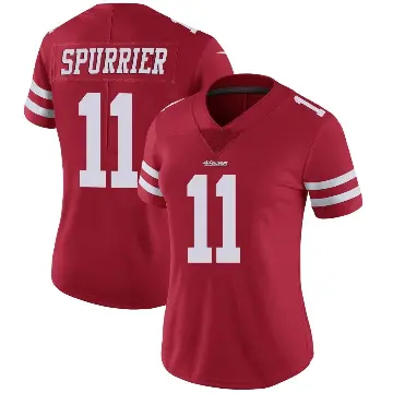 ＃11 Women's Steve Spurrier Red Limited San Francisco 49ers Team Color Vapor Untouchable Jersey