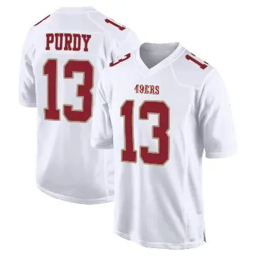 ＃13 Men's Brock Purdy White Game San Francisco 49ers Fashion Jersey