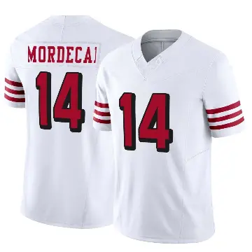 ＃14 Youth Tanner Mordecai White Limited San Francisco 49ers Alternate Vapor F.U.S.E. Jersey