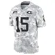 ＃15 Men's Jauan Jennings Arctic Camo Limited San Francisco 49ers 2024 Salute to Service Jersey