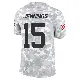 ＃15 Men's Jauan Jennings Arctic Camo Limited San Francisco 49ers 2024 Salute to Service Jersey