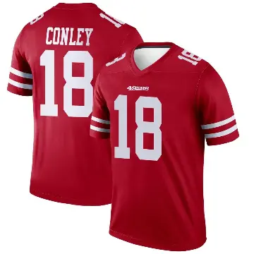 ＃18 Youth Chris Conley Scarlet Legend San Francisco 49ers Jersey