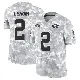 ＃2 Youth Deommodore Lenoir Arctic Camo Limited San Francisco 49ers 2024 Salute to Service Jersey