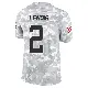 ＃2 Youth Deommodore Lenoir Arctic Camo Limited San Francisco 49ers 2024 Salute to Service Jersey