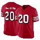 ＃20 Youth Israel Abanikanda Scarlet Limited San Francisco 49ers Alternate Vapor F.U.S.E. Jersey