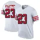 ＃23 Men's Christian McCaffrey White Legend San Francisco 49ers Color Rush Jersey