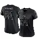 ＃24 Women's Richie Grant Black Limited San Francisco 49ers Reflective Jersey