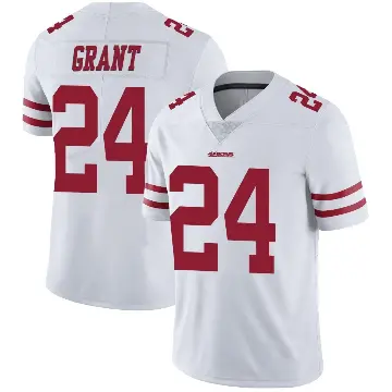 ＃24 Youth Richie Grant White Limited San Francisco 49ers Vapor Untouchable Jersey