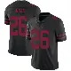 ＃26 Men's Chase Lucas Black Limited San Francisco 49ers Alternate Vapor Untouchable Jersey