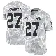 ＃27 Men's Dontae Johnson Arctic Camo Limited San Francisco 49ers 2024 Salute to Service Jersey