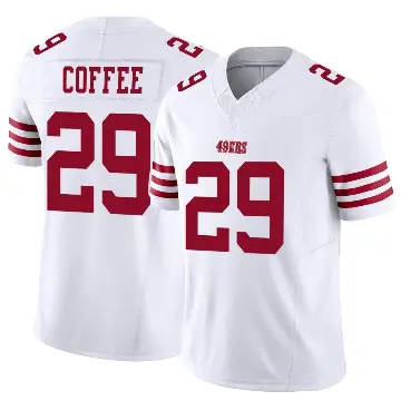 ＃29 Youth Glen Coffee White Limited San Francisco 49ers Vapor F.U.S.E. Jersey