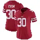 ＃30 Women's George Odum Red Limited San Francisco 49ers Team Color Vapor Untouchable Jersey