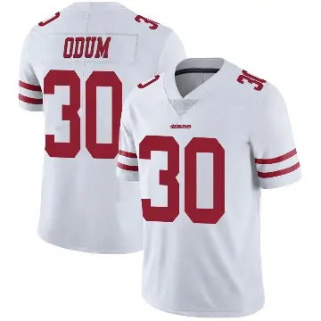 ＃30 Youth George Odum White Limited San Francisco 49ers Vapor Untouchable Jersey
