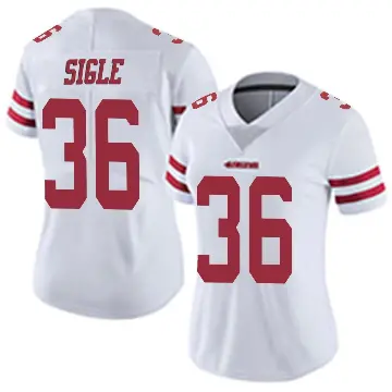 ＃36 Women's Marques Sigle White Limited San Francisco 49ers Vapor Untouchable Jersey