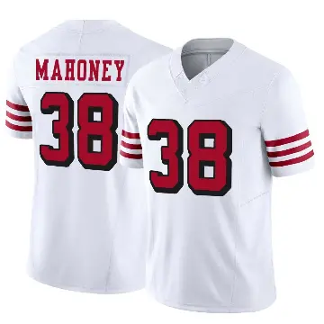 ＃38 Youth Jaylen Mahoney White Limited San Francisco 49ers Alternate Vapor F.U.S.E. Jersey