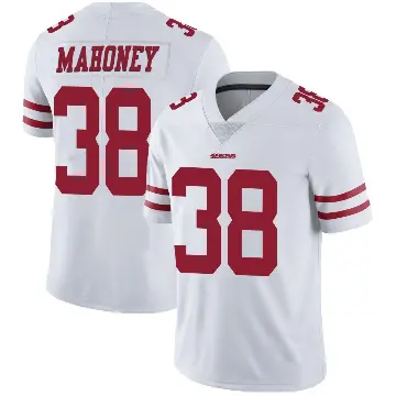 ＃38 Youth Jaylen Mahoney White Limited San Francisco 49ers Vapor Untouchable Jersey